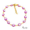 Pulsera Ojo Turco rosa