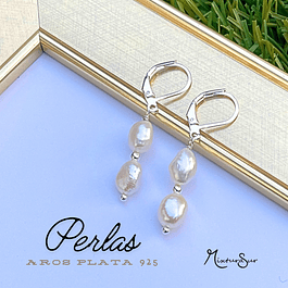 Aros Perlas de Rio