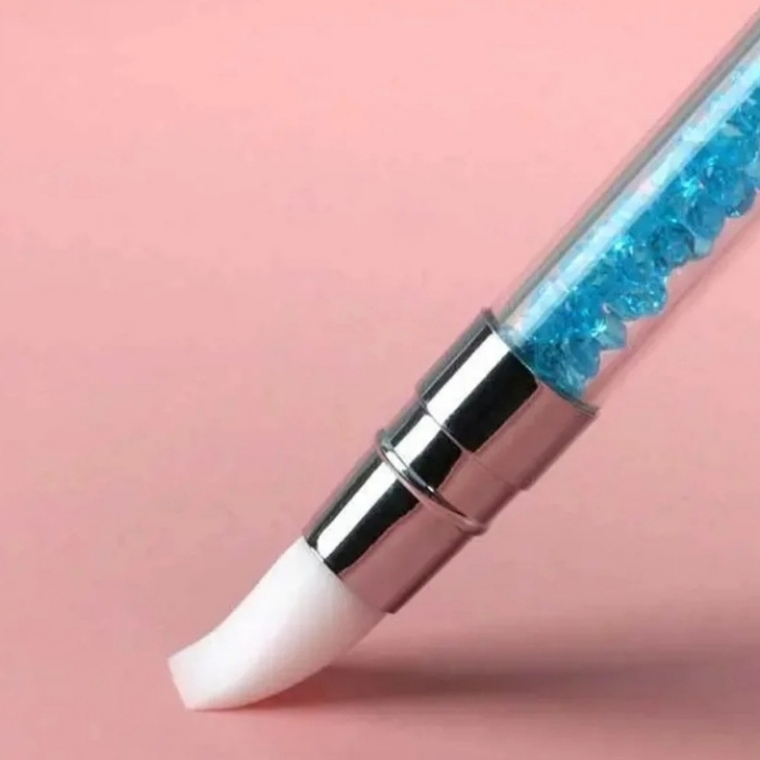 Pincel Punta Doble silicona para resina  2