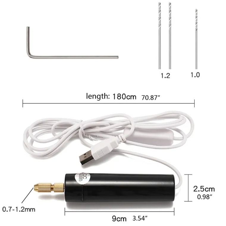 Mini Taladro Eléctrico para bisuteria 3