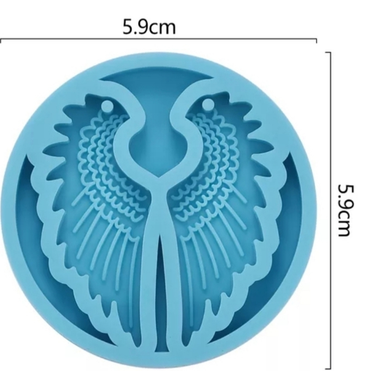 Molde para resina Aros Alitas 2