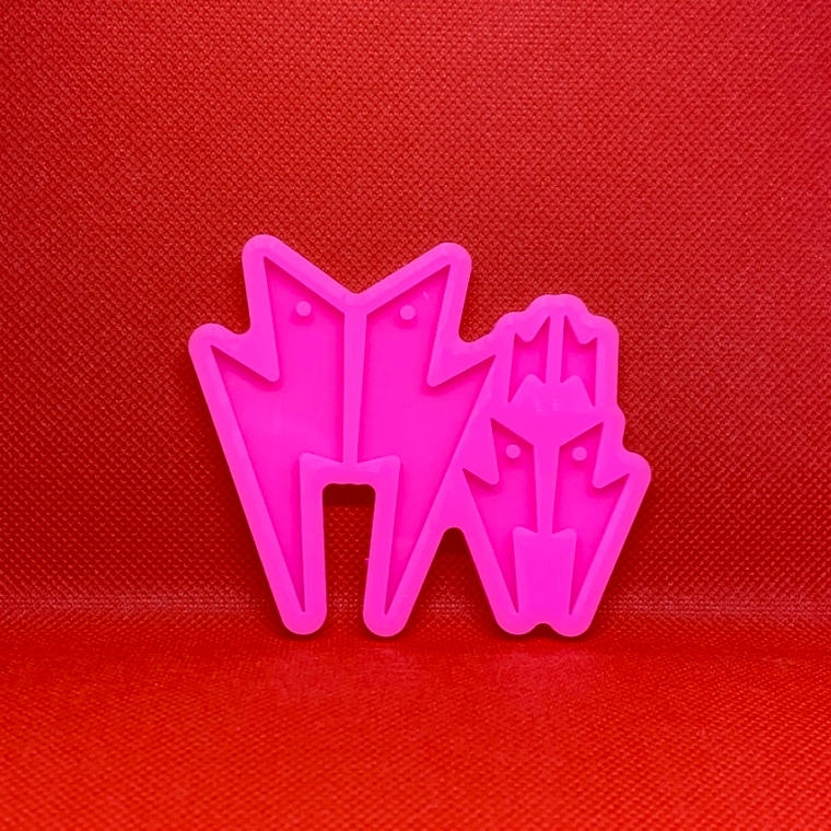 Molde resina aros  Rayos  3