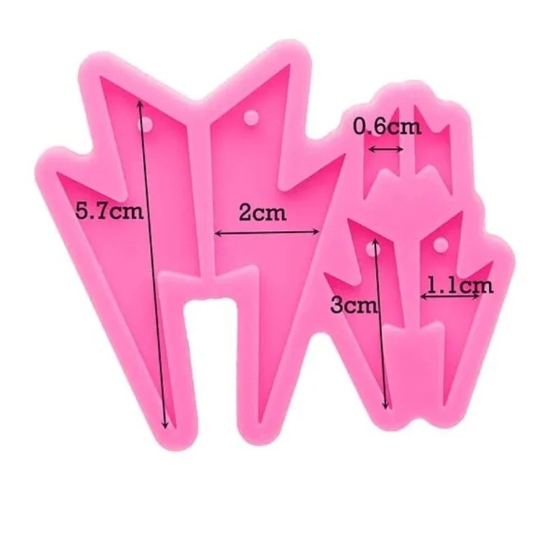 Molde resina aros  Rayos  2