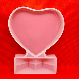 Molde para resina Retrato Corazón  pequeño