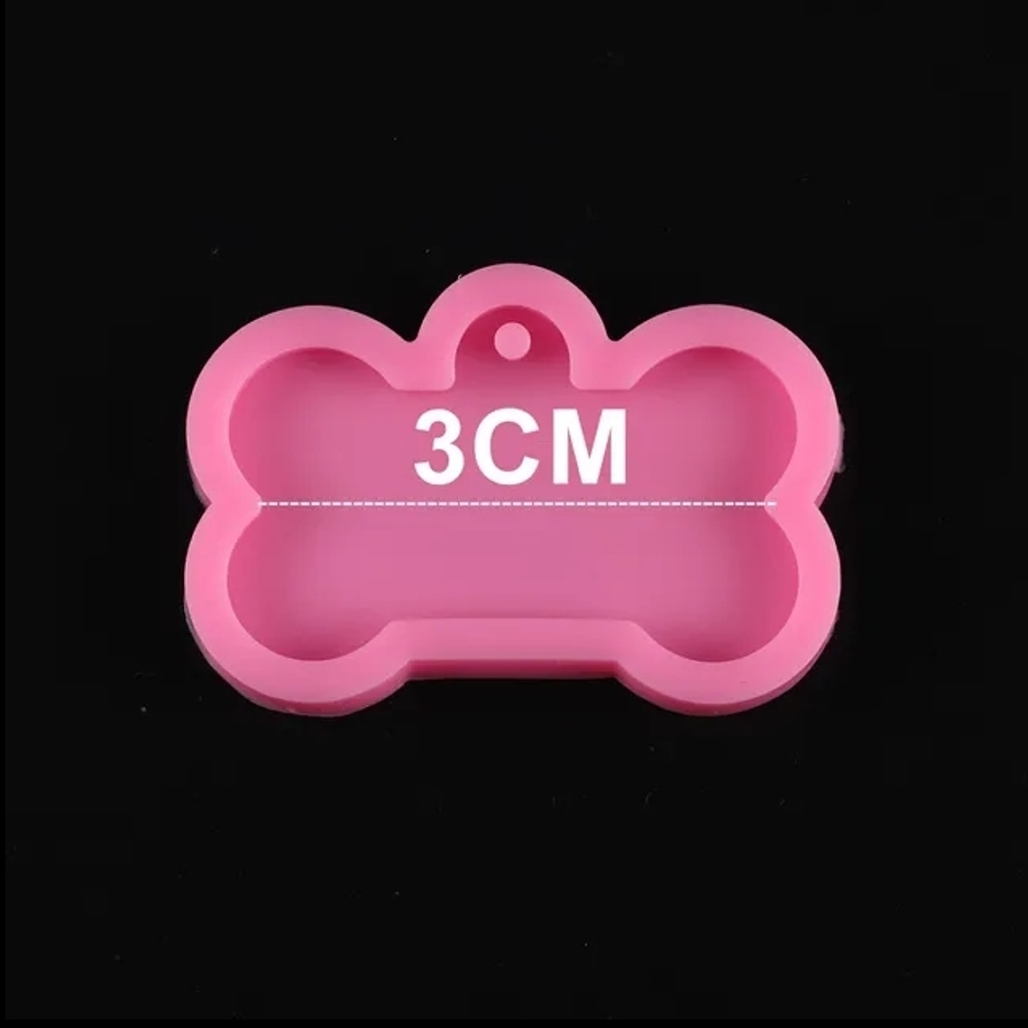 Molde Silicona Placa mascota pequeña  2