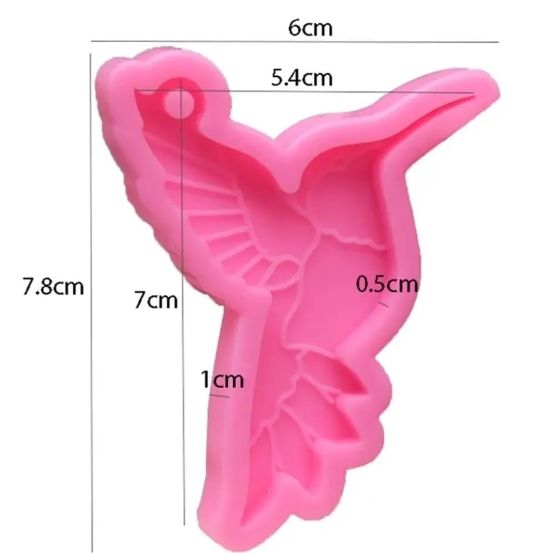 Molde para resina   Colibrí 2