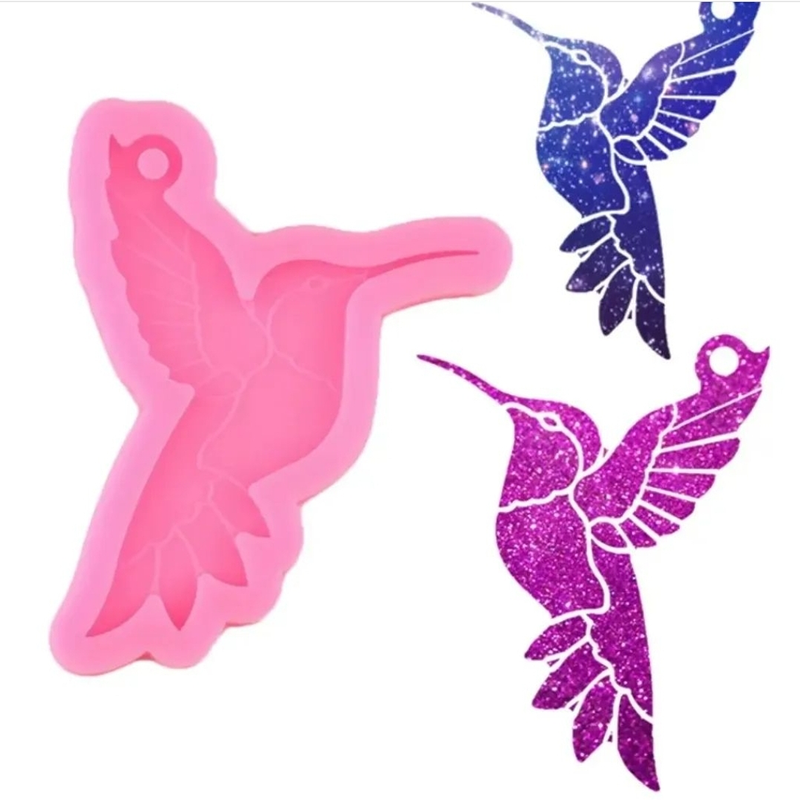 Molde para resina   Colibrí 3