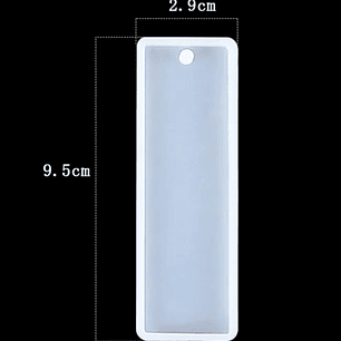 Molde para Resina Marca Páginas Pequeño