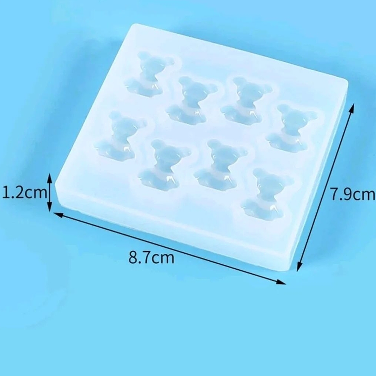 Molde para resina Ositos  2