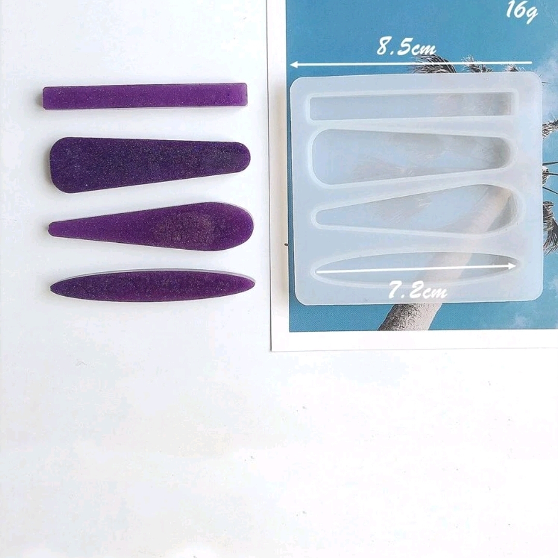 Molde para Resina Pinches 5