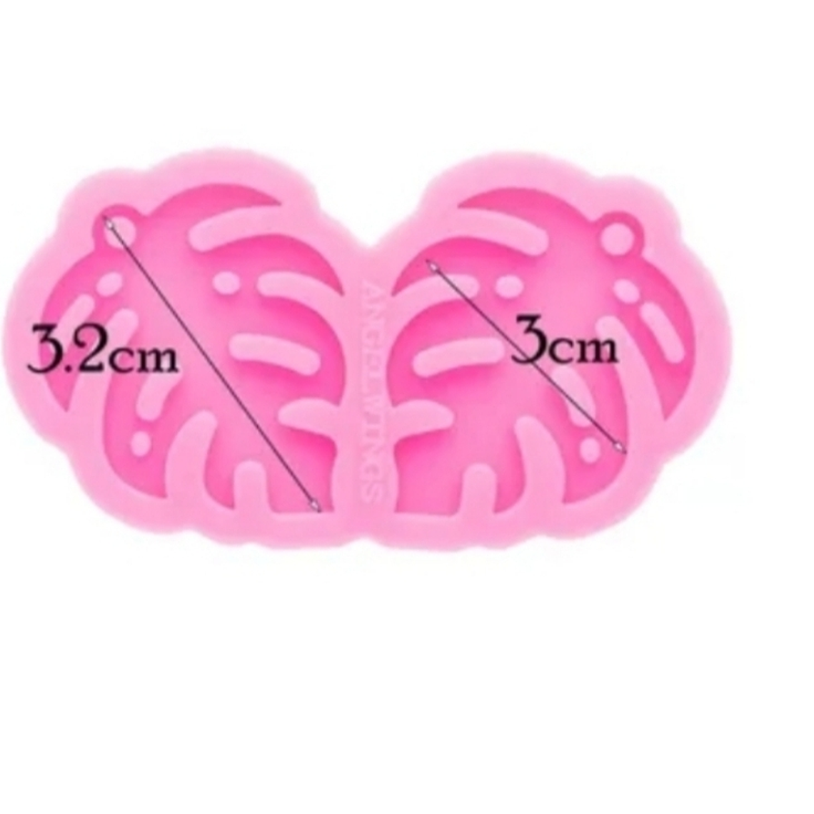 Moldes para resina Hojas  2