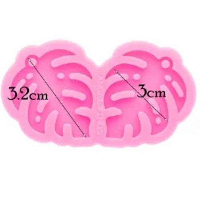 Moldes para resina Hojas  2