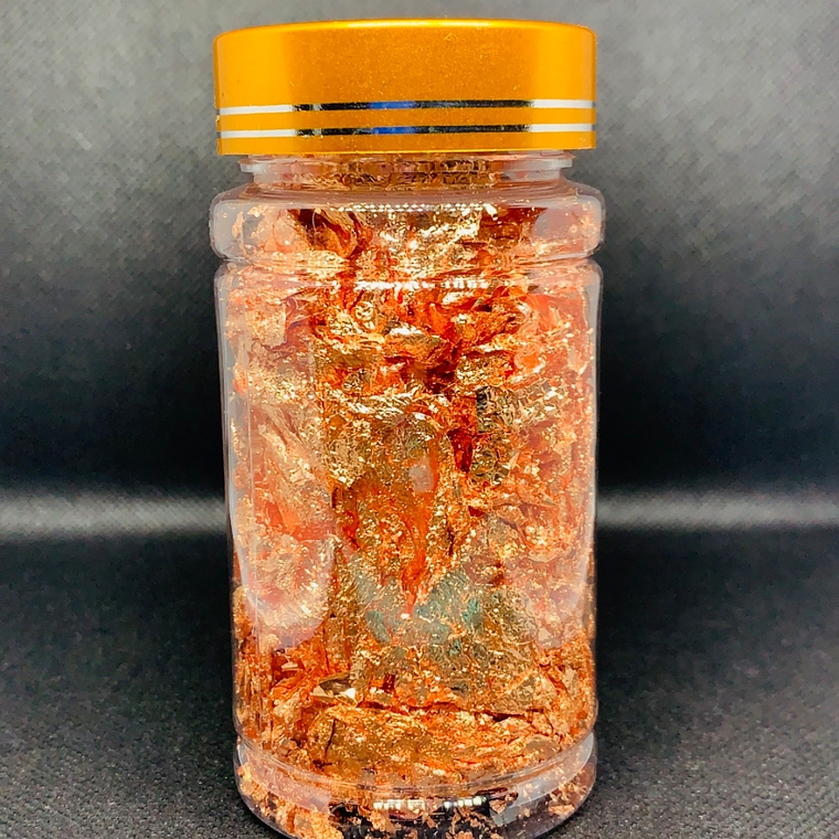 Decoración Resina Pan De Oro Grande 2