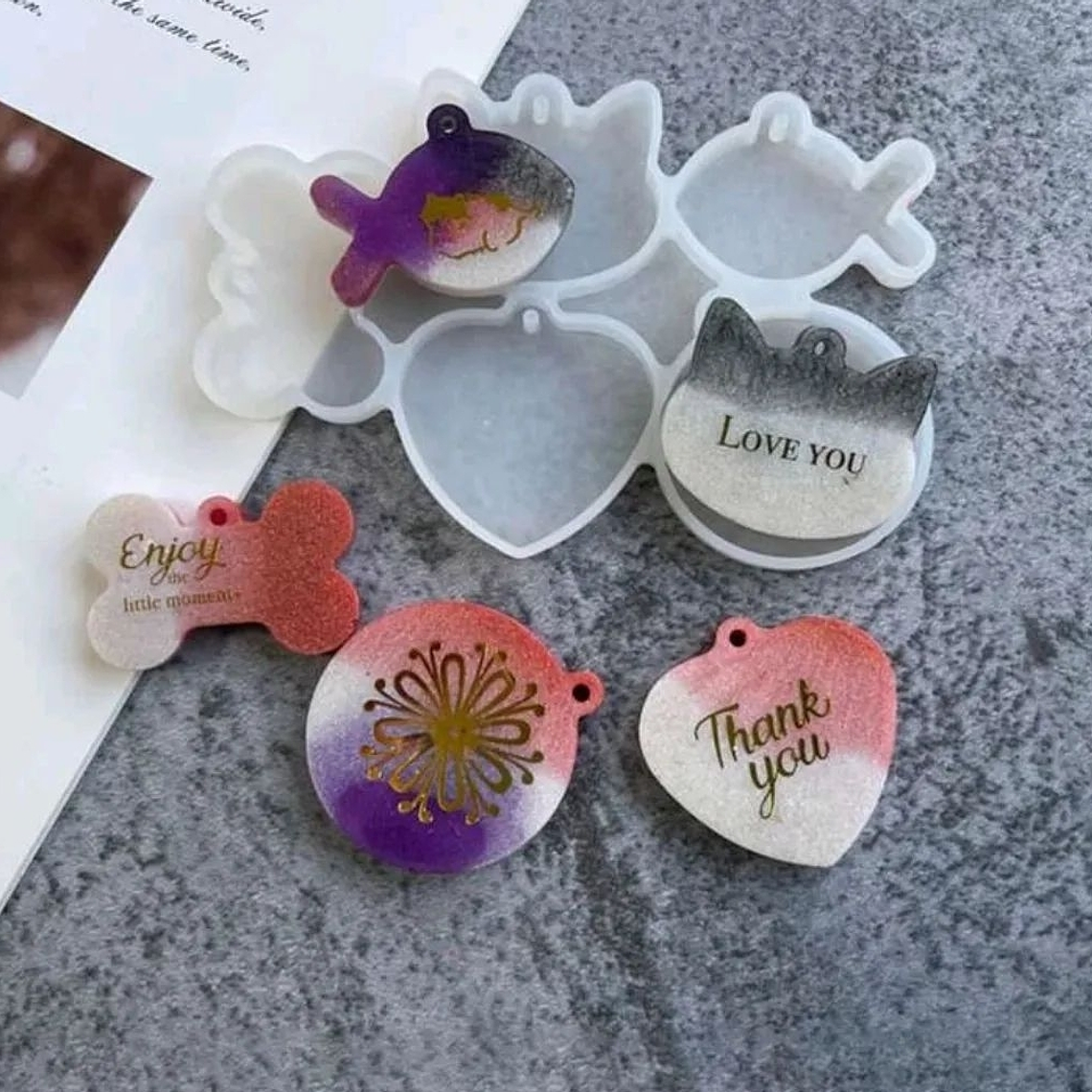 Mix plaquitas mascotas pequeño  3