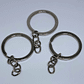 Argolla + cadena Llaveros 10 unidades bisuteria - Miniatura 1