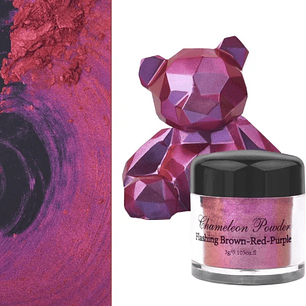 Flashing Brown - Red - Purple 