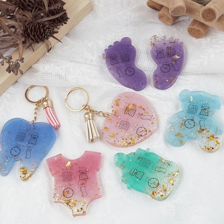 Molde para resina Bebé Mix  3