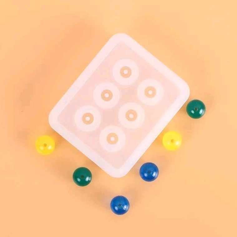 Moldes para resina  Cuentas redondas 1