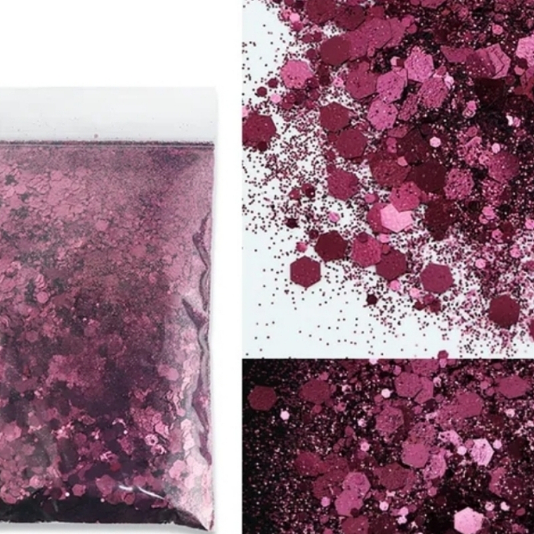 Glitter Burdeo 1