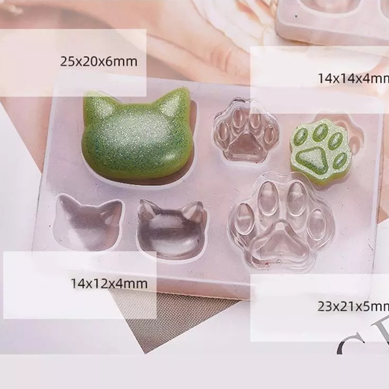 Moldes para resina  Mix mascotas pequeños  2