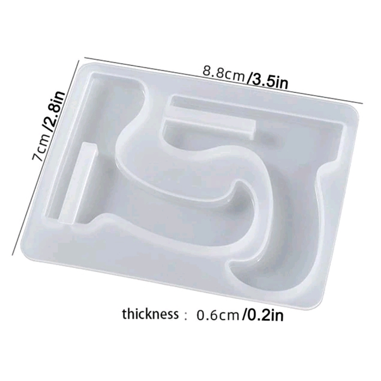 Moldes para resina Soporte celular 2