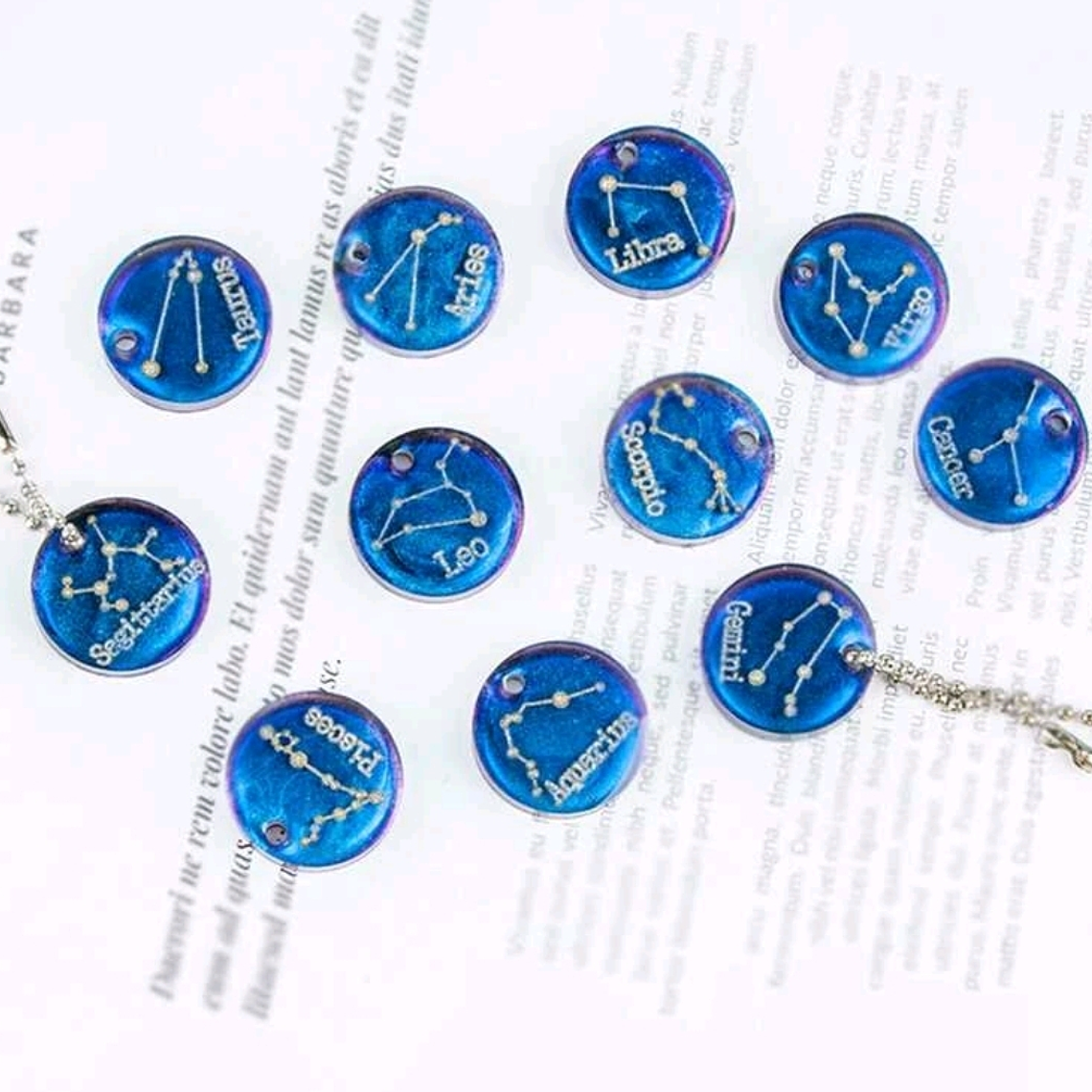 Moldes para resina  Signos del zodiaco 3