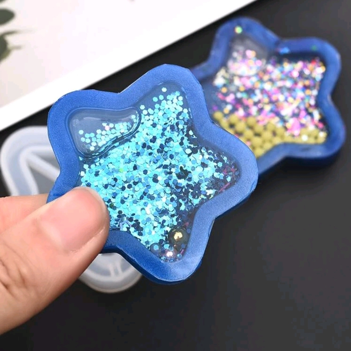 Moldes para resina Estrella shaker 3