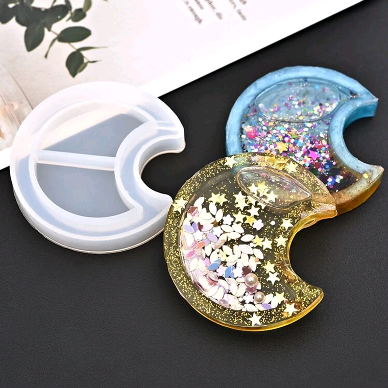 Moldes para resina Luna shaker 1
