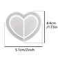Moldes para resina Corazon shaker - Miniatura 2