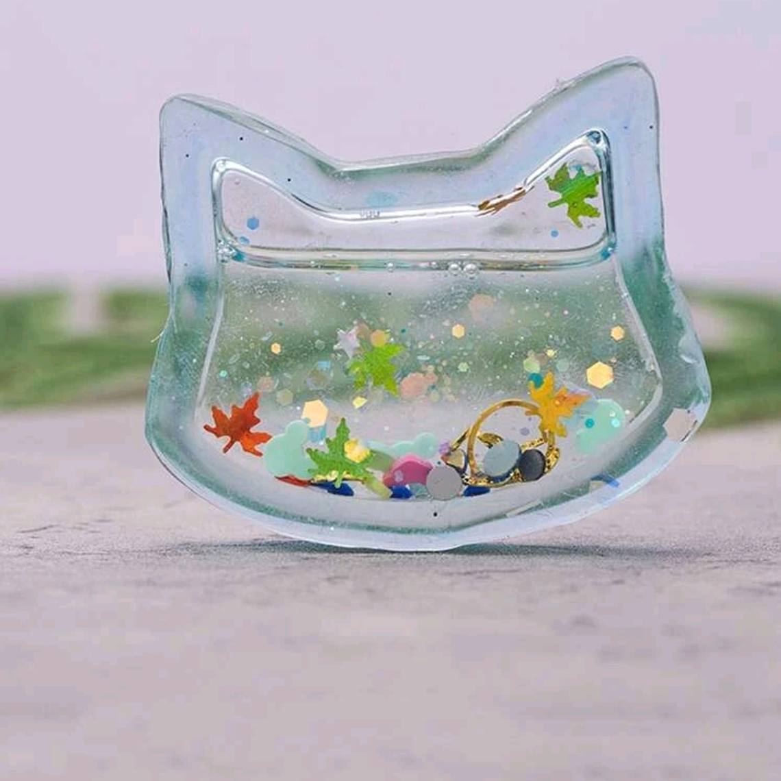 Moldes para resina Gatito shaker 1