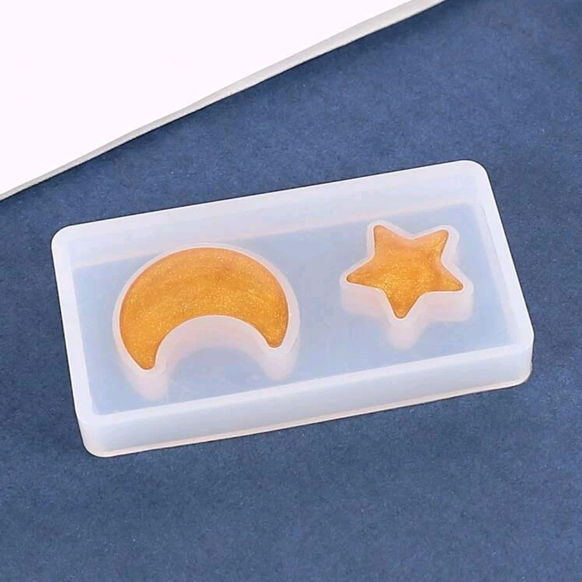 Moldes para resina Luna - estrella 3