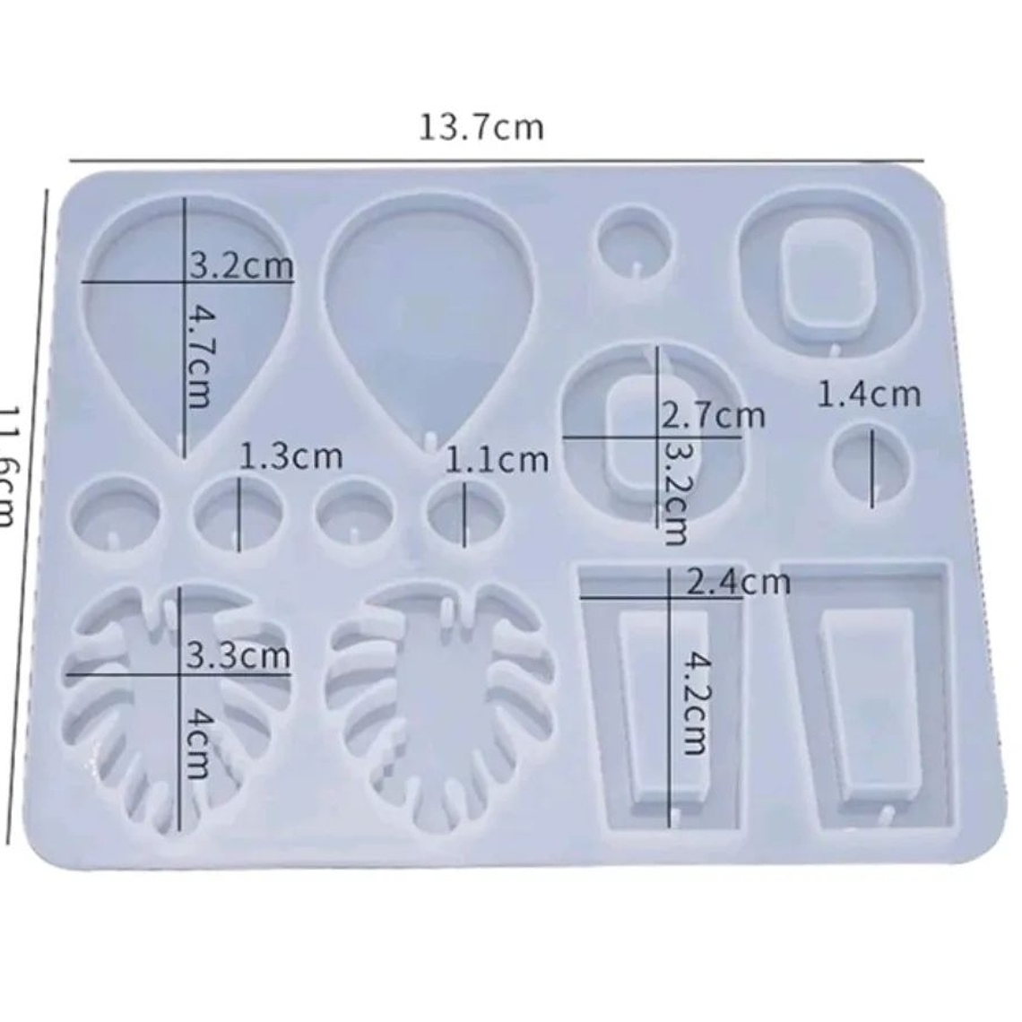 Moldes para resina Mix aros  3