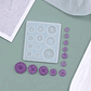 Moldes para resina Botones - Miniatura 1