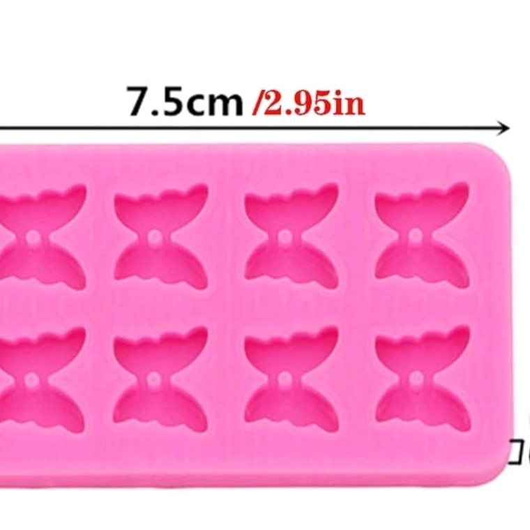 molde silicona Mariposa pequeñas resina 1