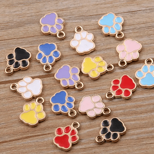 Dijes bisuteria patita mascota 