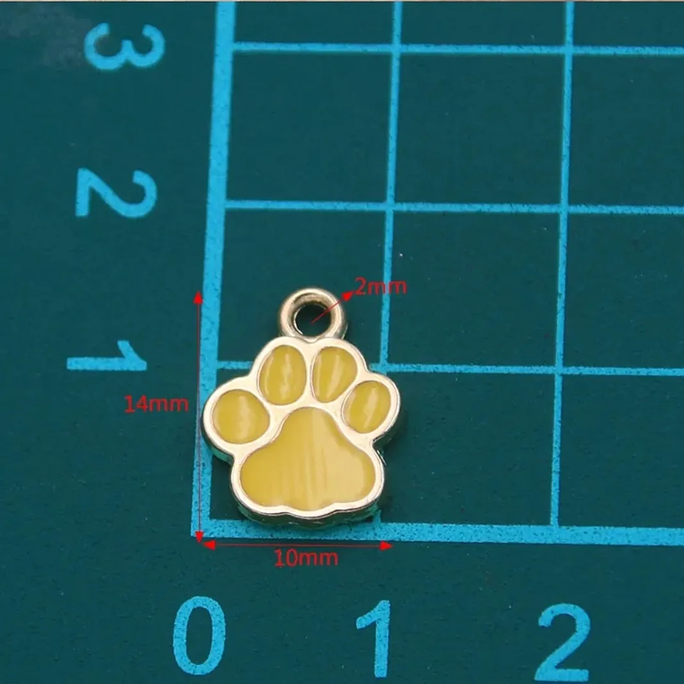 Dijes bisuteria patita mascota  2