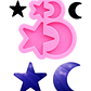 Molde lunas y estrellas  - Miniatura 2