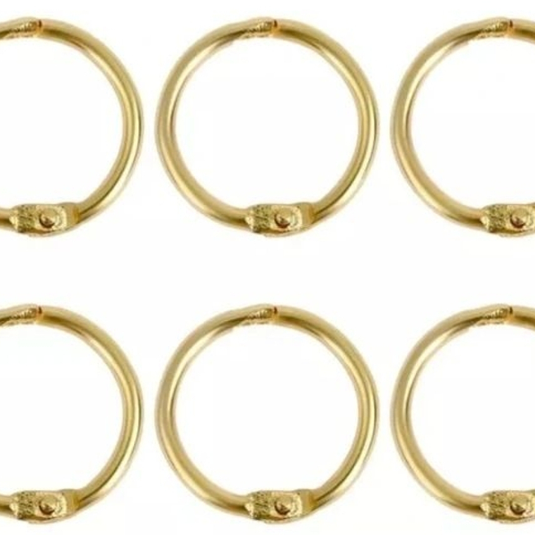 Argollas simples para encuadernacion de agendas 4