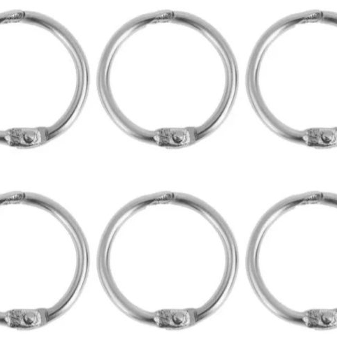 Argollas simples para encuadernacion de agendas 1