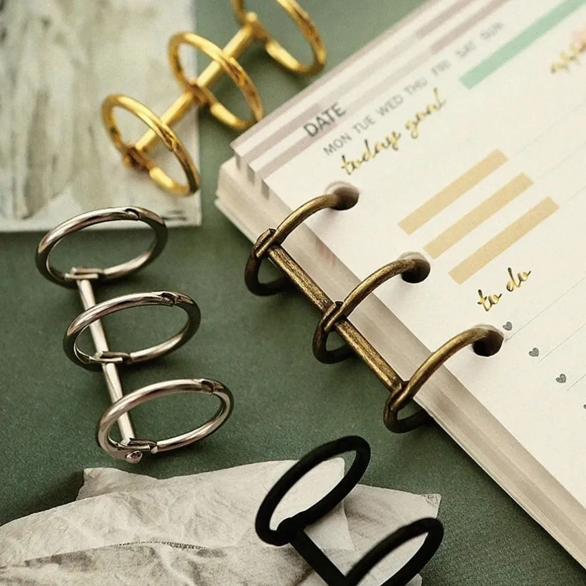 Argollas triples encuadernacion agendas 1