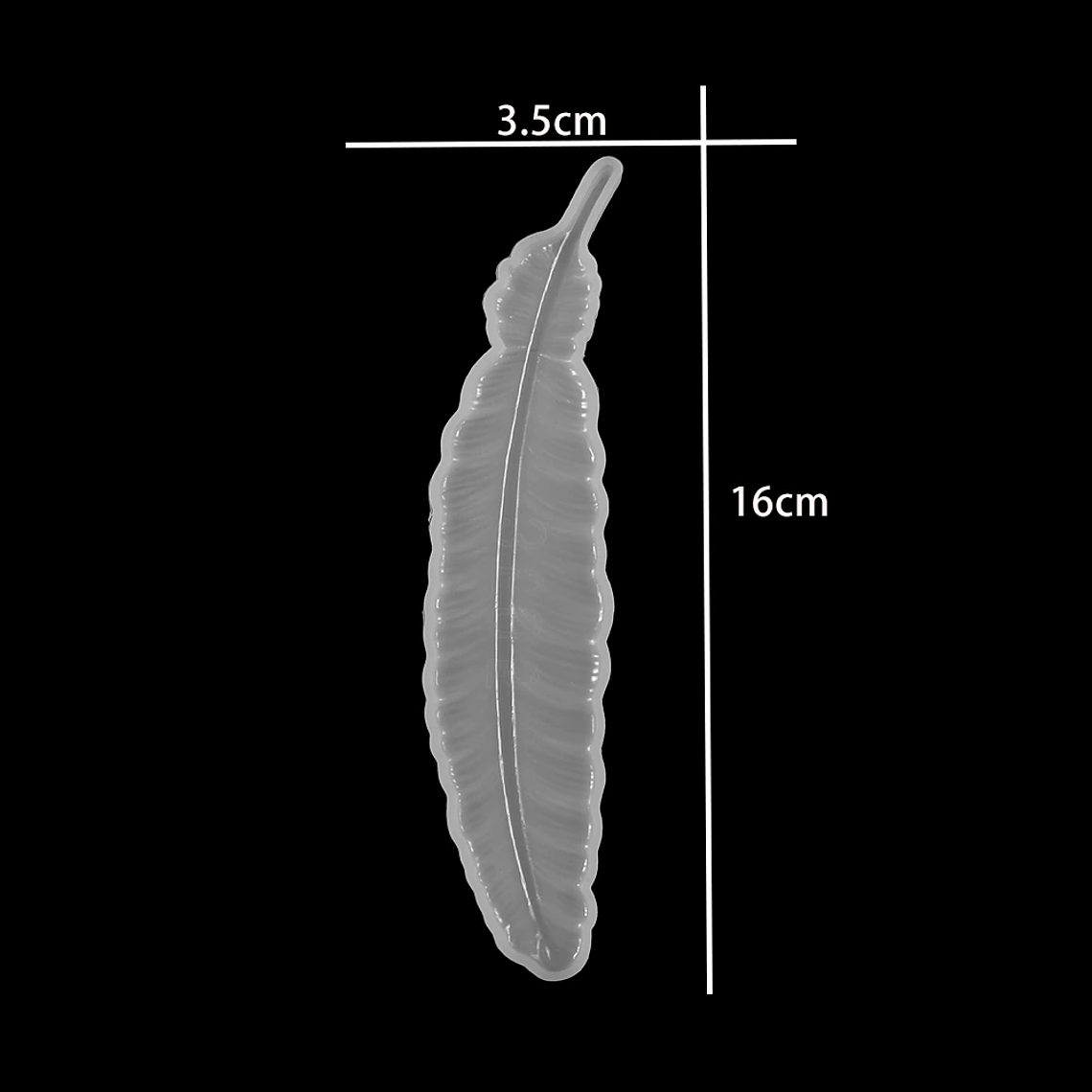 Marca paginas forma pluma 1