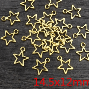 Dijes bisuteria estrellas 