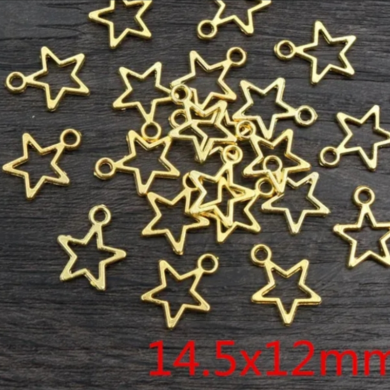 Dijes bisuteria estrellas  1