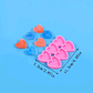 Molde silicona Corazones resina - Miniatura 4