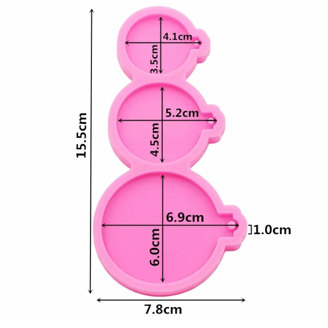 molde resina Bolas de navidad  2