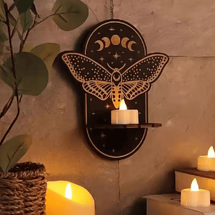 Molde Candelabro colgante de pared mariposa 