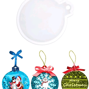Molde resina Esfera navidad 