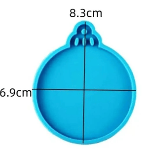 Molde resina Esfera navidad 