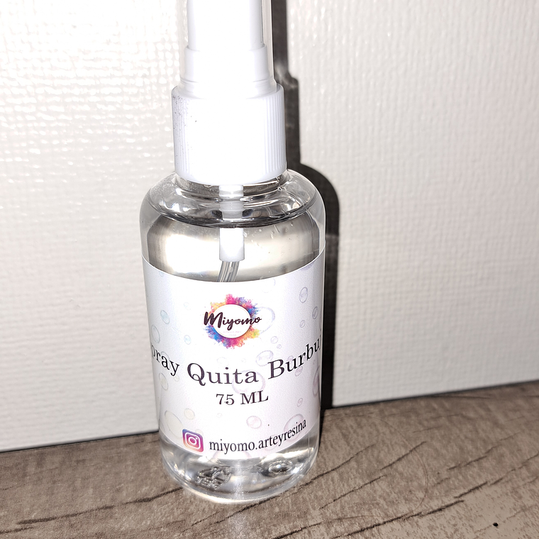 Spray quita burbujas para resina 1