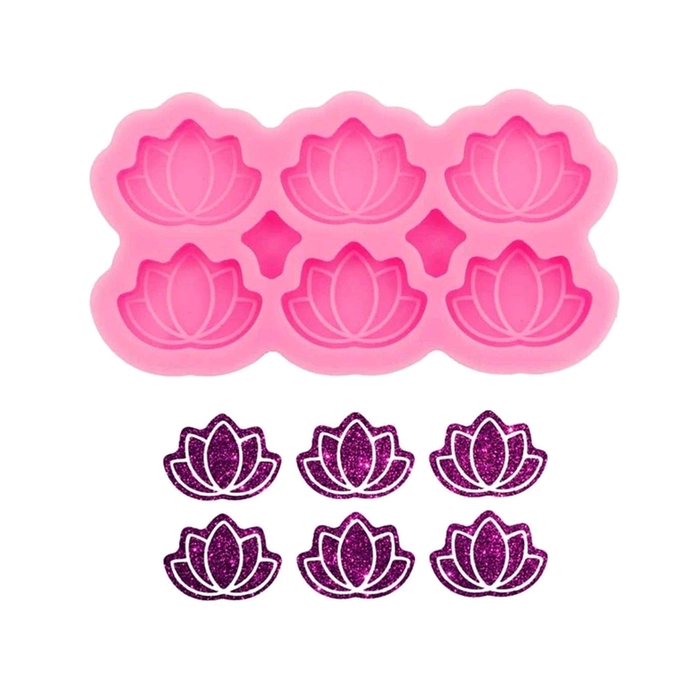 Molde flor de loto  1